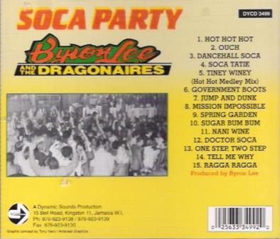SOCA PARTY VOLUME 1/BYRON LEE CD 

SOCA PARTY VOLUME 1/BYRON LEE CD: available at Sam's Caribbean Marketplace, the Caribbean Superstore for the widest variety of Caribbean food, CDs, DVDs, and Jamaican Black Castor Oil (JBCO). 